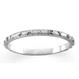 Size 07.00 14K White Gold Hail Mary, Hail Mary Ring