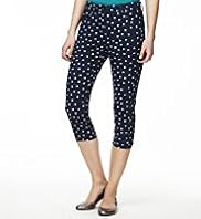 5 Pocket Spotted Cropped Denim Jeggings