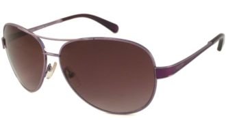 Click here to buy Aviator Sunglasses: Shiny Lilac Lilac Gradient by Calvin Klein.