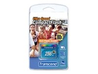 Transcend Ultra-Performance 80x 256MB Compact Flash Speicherkarte Preisvergleich