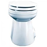 33776-RARITAN CROWN II HI-BOY WHITE STRAIGHT DISCH REMOTE 12VDC