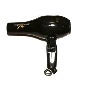 Buy Supersolano 232xb X-treme 1875 Watt Professional Toumaline Silver Nano Hair Dryer, Black by Solano