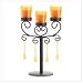Beaded Amber Candelabra