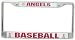 Los Angeles Angels of Anaheim Chrome License Plate Frame