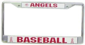 Los Angeles Angels of Anaheim Chrome License Plate Frame