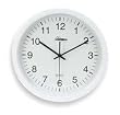 Dakota Designs 2CHZ3 Clock, Rnd, Anlg, 13 3/4 In, Walll, White