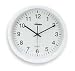 Dakota Designs 2CHZ3 Clock, Rnd, Anlg, 13 3/4 In, Walll, White