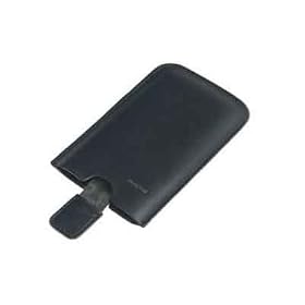 TeckNet iPhone Leather Pouch Case for iPhone 3G, iPhone 3G S, 4G and iPod Touch 4G- Black