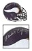 Randall Cunningham, Minnesota Vikings Autographed Riddell Authentic Mini Football Helmet