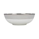 10 MARIELLE PLATINUM ROUND BOWL - 10 ROUND BOWL, MARIELLE PLATINUM COLLECTION