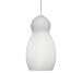 Tech Lighting 800CHAW Pacific White Cha-cha Art Deco / Retro Single Light Mini Pendan...