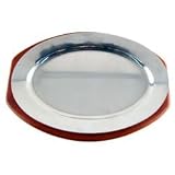 Steak Sizzler Platter With Wood Underliner