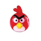 Angry Birds 1 Inch Glass Mini Figure Limited Edition Red BirdIMAGE