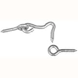 National #N117-820 2PK 1 Hook & Eye
