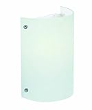 Lite Source LS-16297FRO Davio I Fluorescent Wall Sconce Lite, Frost Glass Shade
