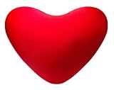 Heart Shaped Microbead Cushie Pillow -Red