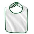 Rabbit Skins - Infant Snap Bib, Kelly