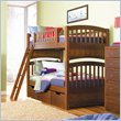 Lea Dillon Wood Bunk Cherry Finish