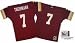 Joe Theismann 1982 Washington Redskins #7 Authentic Throwback Mitchell and Ness NFL Football Jersey (Cardinal, Sizes 56-64)