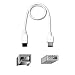 PC Hardware : Belkin F3N404-06-APL 6-Foot 9-Pin to 6-Pin FireWire 800/400 Cable