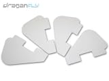 RC Blimp Balloon Envelope Fin Set - White Four Fins RC Blimp Balloon Envelope Fin Set - White Four Fins