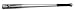 Sports : Baseballschl&auml;ger Holz 32' American Baseball silber