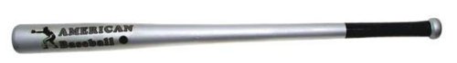 Baseballschläger Holz 32' American Baseball silber