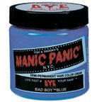 tint for hair:Manic Panic Semi- Permanent Hair Dye Bad Boy Blue