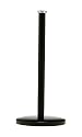 Premier Housewares Kitchen Roll Holder, 14 cm Diameter x 31 cm Height, Matt Black/ Metal