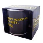 Review Plain Lazy at Fabu-licious  / PLAINLAZY Boxed Mug - Dont Wake Me I'm Busy