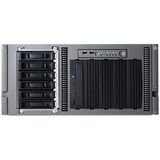  : 417538001 - ProLiant ML350G5 Rack(5U), DC Xeon 5140 Processor(2.33GHz,65W,1333FSB),4MB (1x4MB) L2 cache,1GB(2x512MB) PC2-5300,Embedded NC373i Multifunction Gigabit Server Adapter,Smart Array E200i/128 BBWC Controller (RAID 0/1/1+0/5),48x CD-ROM,Hot plug, SFF
