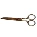 Schere 15 cm - 23-Karat vergoldet