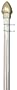 Flagpole to Go 5 Foot 4 Tube Aluminum Flagpole