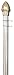 Flagpole to Go 5 Foot 4 Tube Aluminum Flagpole