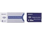 Sony 128MB Memory Stick Duo Memory Card (Model# MSH-M128A)