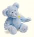 Jesus Loves Me Musical Faith Bear Plush Blue Teddy Bear with Embroidered Cross Baby Baptism Stuffed Animal First Communion Baby Christening Gift by Russ Berrie