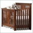 Natart Theo Crib-to-Double Convertible Wood Crib
