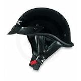 AFX FX68 HALF HELMET CHROME GOLD XS 01030111