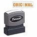 Xstamper One-Color Title Message Stamp, Original, Pre-Inked/Re-Inkable, Orange (1824)