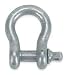 Dayton 2MWP6 Screw Pin Shackle, Body, 50000 Lb, 1 3/8 In