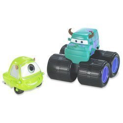 Disney Pixar Cars 2-Pack: Mike & Sulley Movie Moments NOT MINT PACKAGING