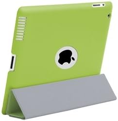 HyperShield Leather Logo Back Cover for iPad 2nd/3rd/4th Generation (GREEN)