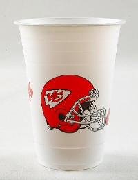 Kansas City Chiefs Plastic Cup (24 Pack)