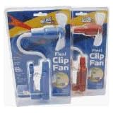 O2 COOL 1261 Circulair Flexi-Clip Battery Operated Fan