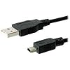 1,8m Wentronic USB 2.0 Kabel USB Anschlusskabel A/Stecker - B mini 5pol/Stecker 1.8 m