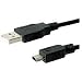 1,8m Wentronic USB 2.0 Kabel USB Anschlusskabel A/Stecker - B mini 5pol/Stecker 1.8 m