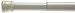 Carnation Home Fashions Adjustable 41-to-72-Inch Steel Shower Curtain Tension Rod, Bone
