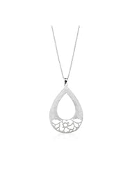 Silver Filigree Pendant Necklace
