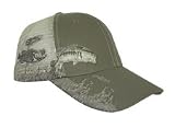 Bass Mesh Pre-decorated Fishing Hat