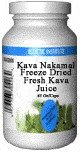Kava Nakamal Freeze Dried Fresh Kava Juice 425mg 30 VCaps - Eclectic Institute Inc.